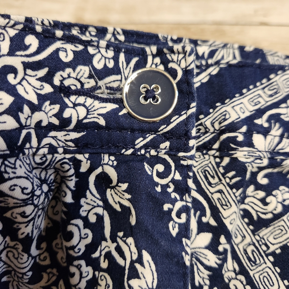 Karon Scott Petites Size 12p Navy/white Skort - Picture 3 of 7